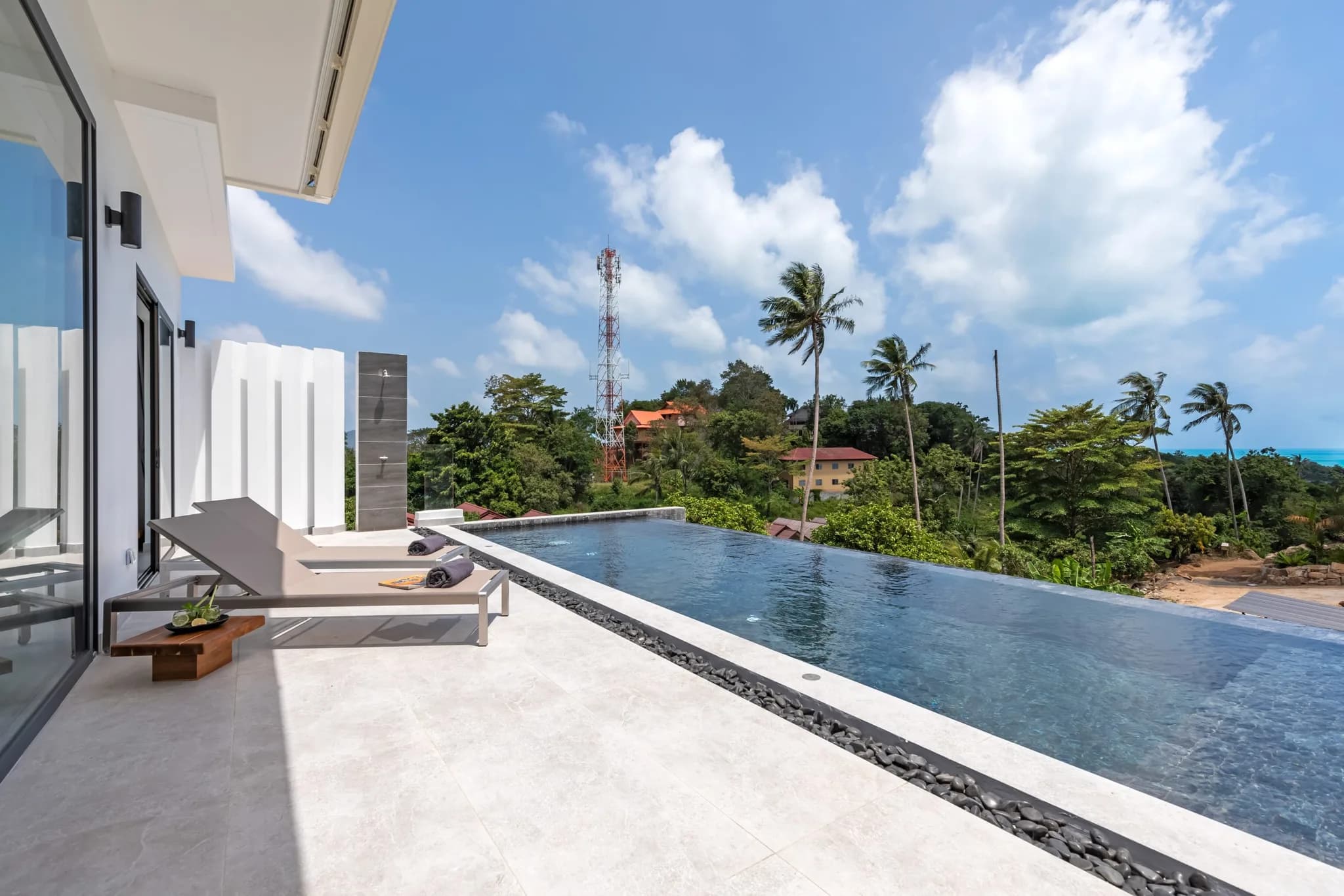 New 3 bedroom villa with a partial sea view in Chaweng Noi – VIL0456 — thumbnail 3