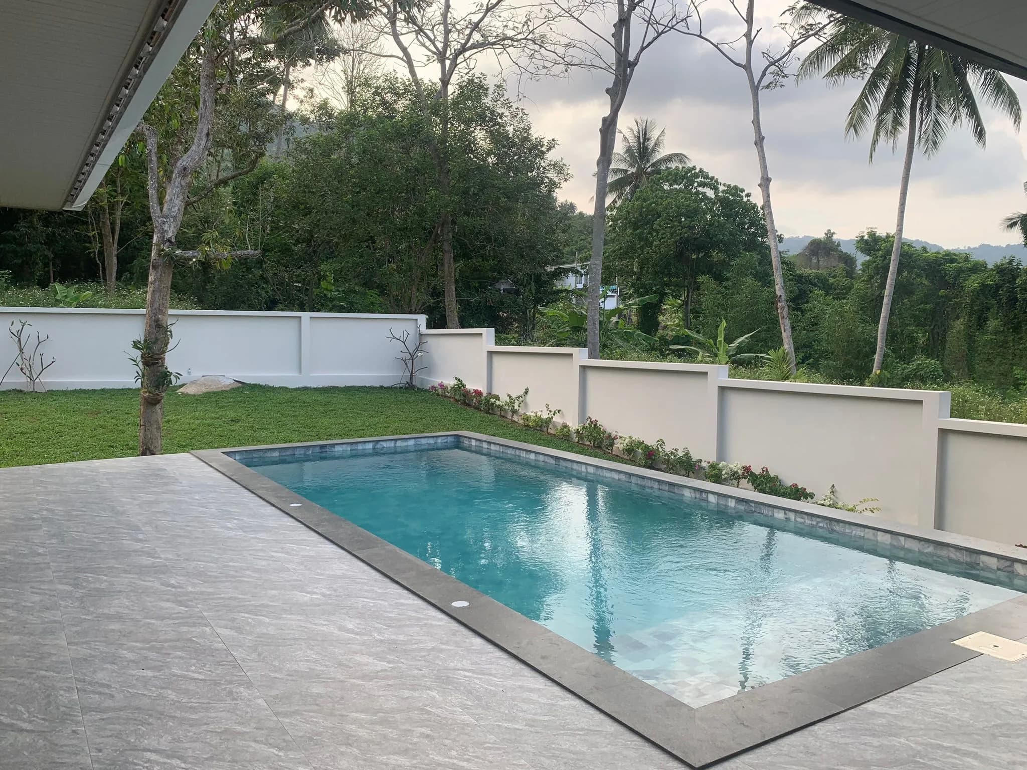 4 Bedroom private pool villa with a good land plot in Lamai – VIL0463 — vue 1