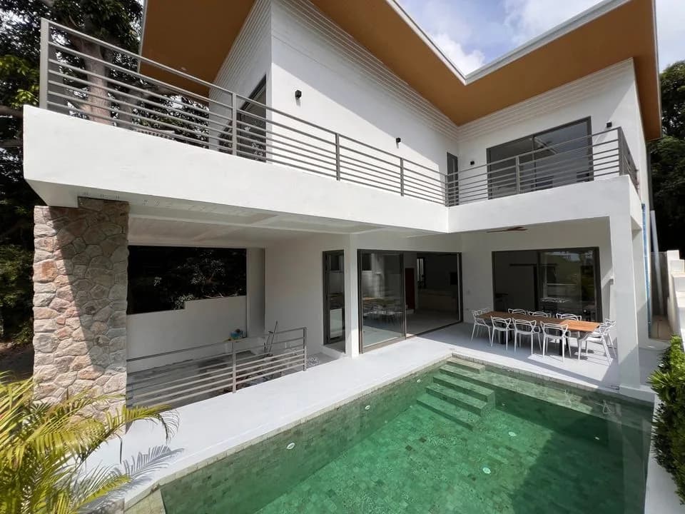 Newly built 4 bedroom villa with a private pool walking distance to Lamai beach – VIL0464 — vignette 5