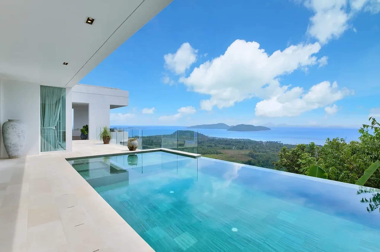 Unique huge modern villa on a large plot with stunning sea views in Thong Krut – VIL0467 — thumbnail 2