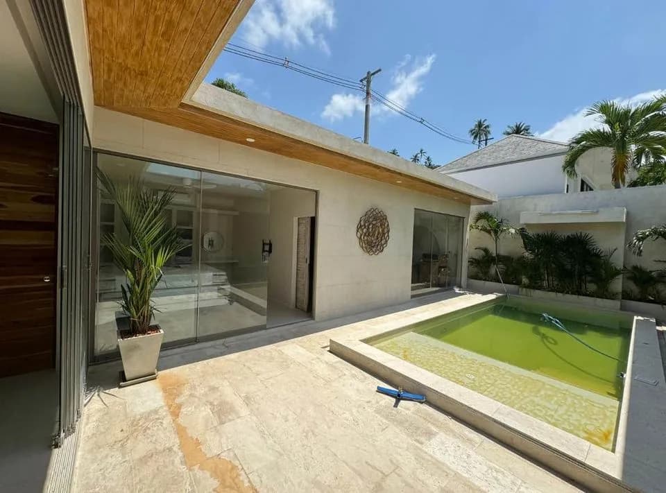 Stylish 3 bedroom villa with a private pool walking distance to Maenam beach – VIL0472 — thumbnail 2