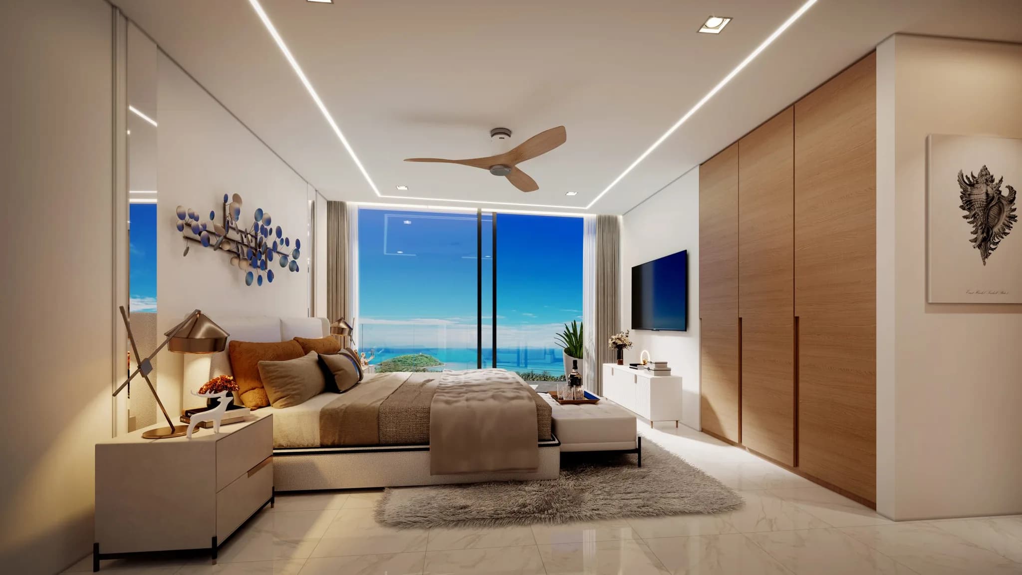 Modern and spacious 5 bedroom villas with sea view and Phangan views in Bophut area – VIL0483 — thumbnail 6