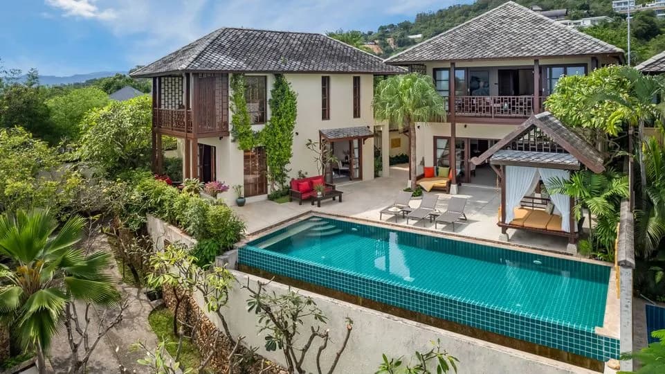 Mesmerizing 4 bedroom villa with sea views in a secluded cove on the Island of Koh Samui – VIL0486 — view 1