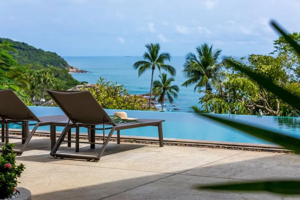 Mesmerizing 4 bedroom villa with sea views in a secluded cove on the Island of Koh Samui – VIL0486 — thumbnail 5