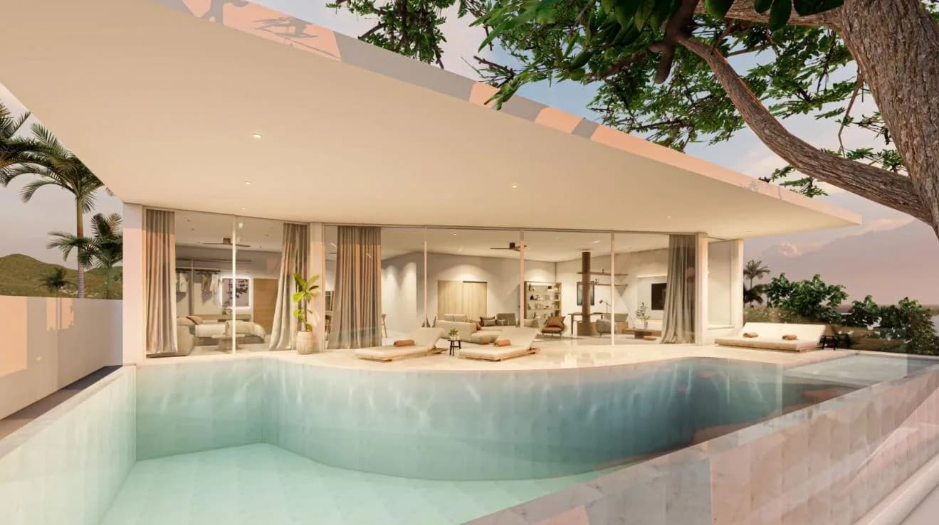 Beachfront villa with 3 bedrooms and mesmerizing sea views in Bangrak – VIL0487 — view 1