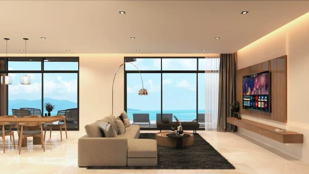 Spacious 4 bedroom villa with beautiful sea views in Bophut area – VIL0490 — vignette 3