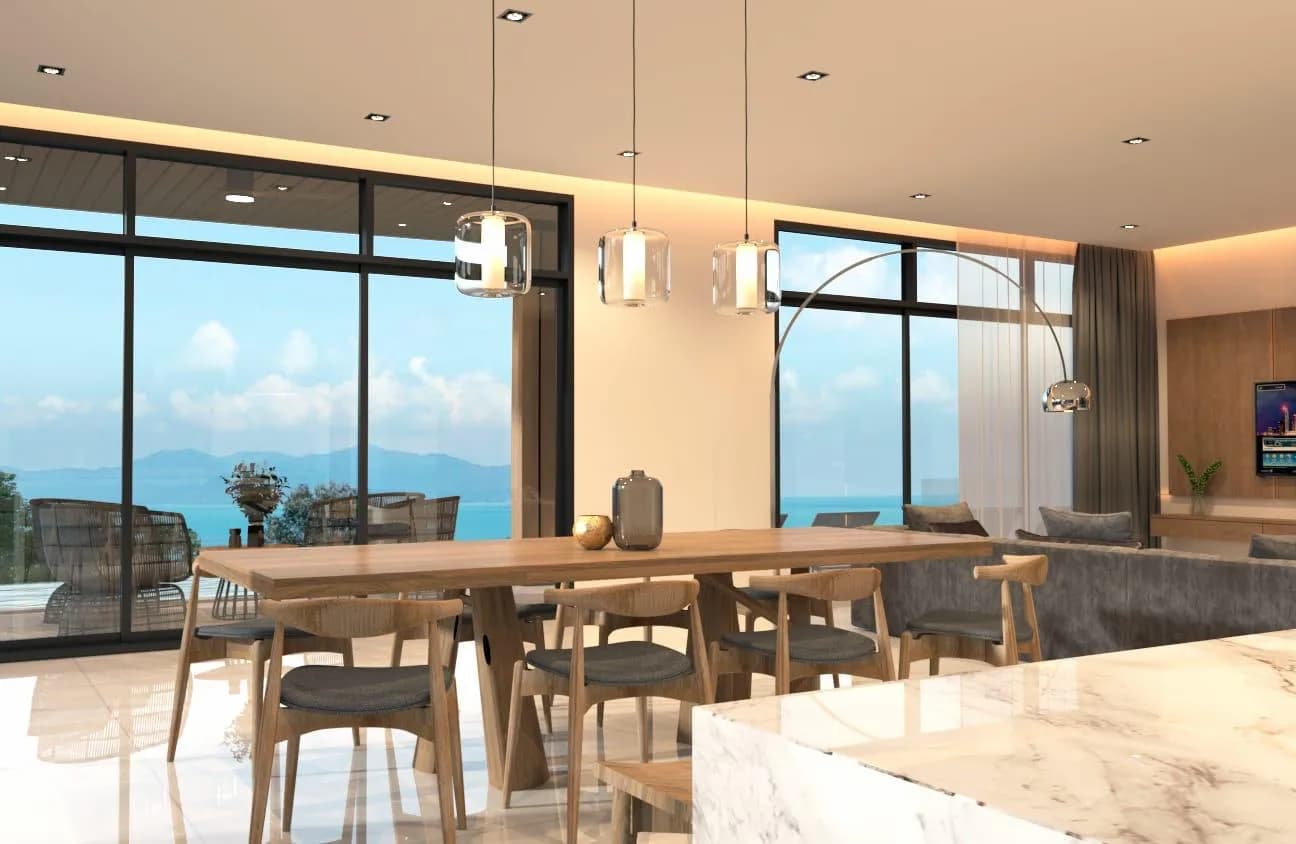 Spacious 4 bedroom villa with beautiful sea views in Bophut area – VIL0490 — vignette 4