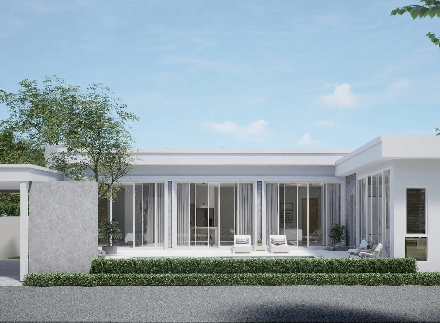 3 bedroom private pool villa in Lamai close to International School – VIL0491 — thumbnail 2