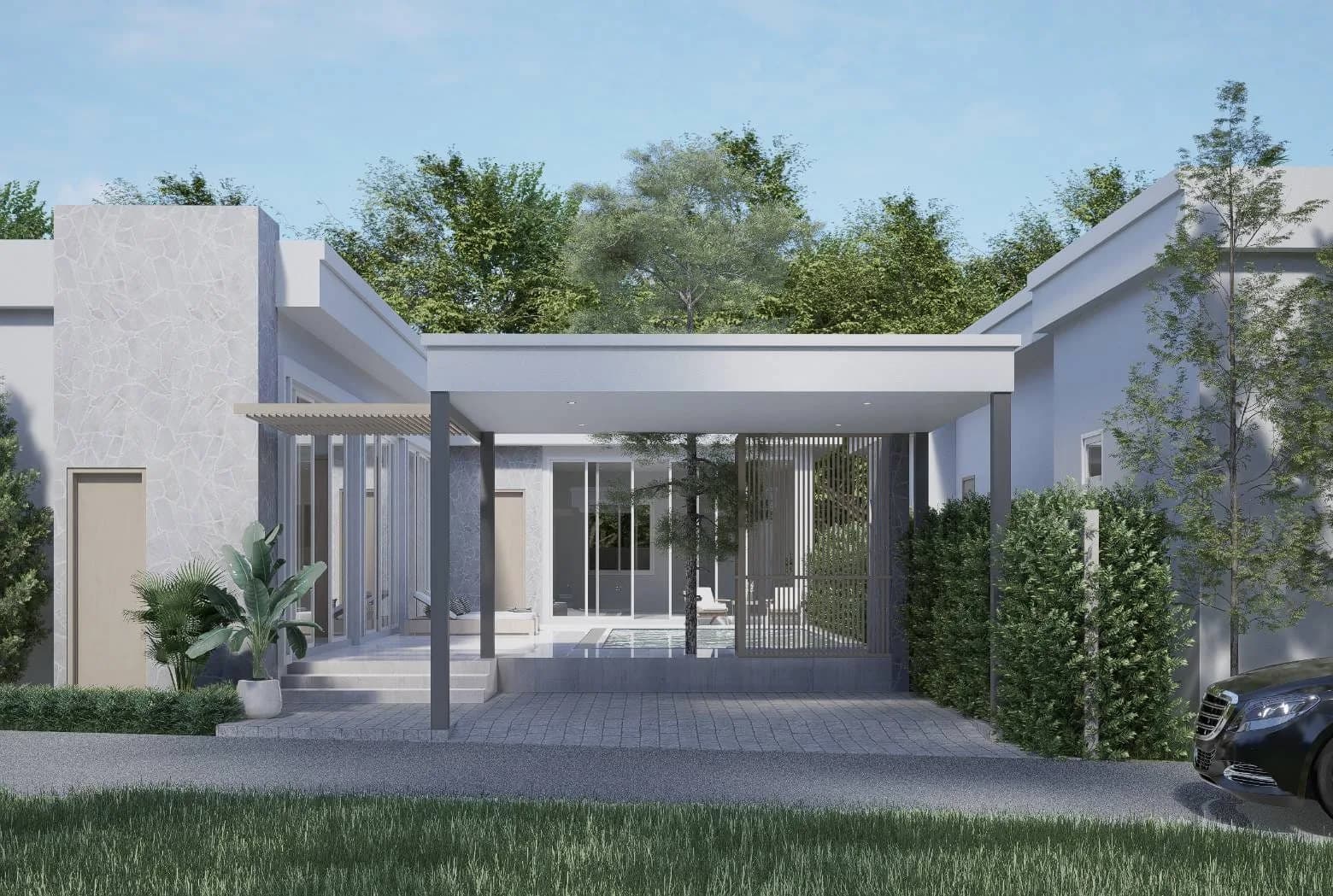3 bedroom private pool villa in Lamai close to International School – VIL0491 — thumbnail 3