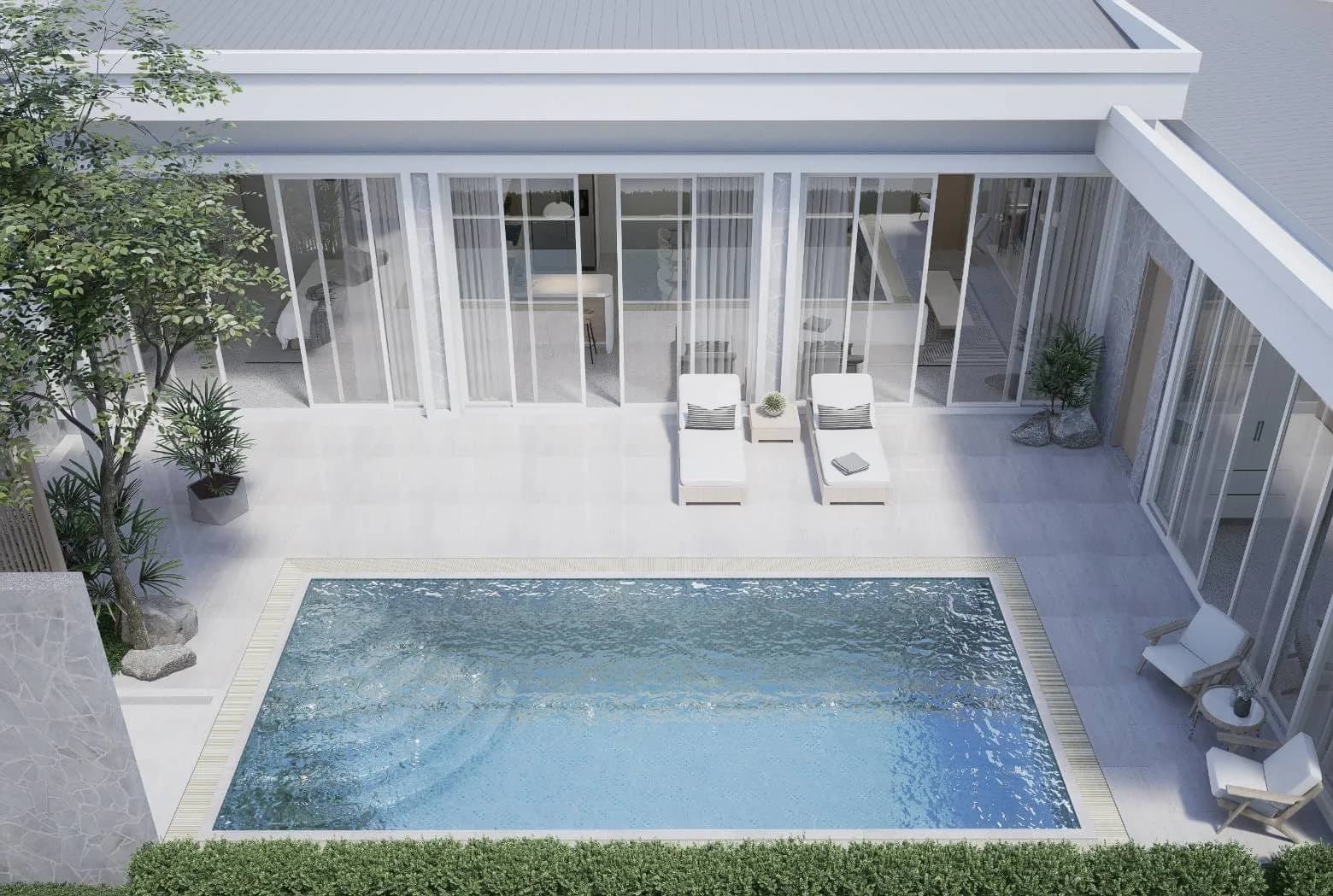 3 bedroom private pool villa in Lamai close to International School – VIL0491 — thumbnail 6