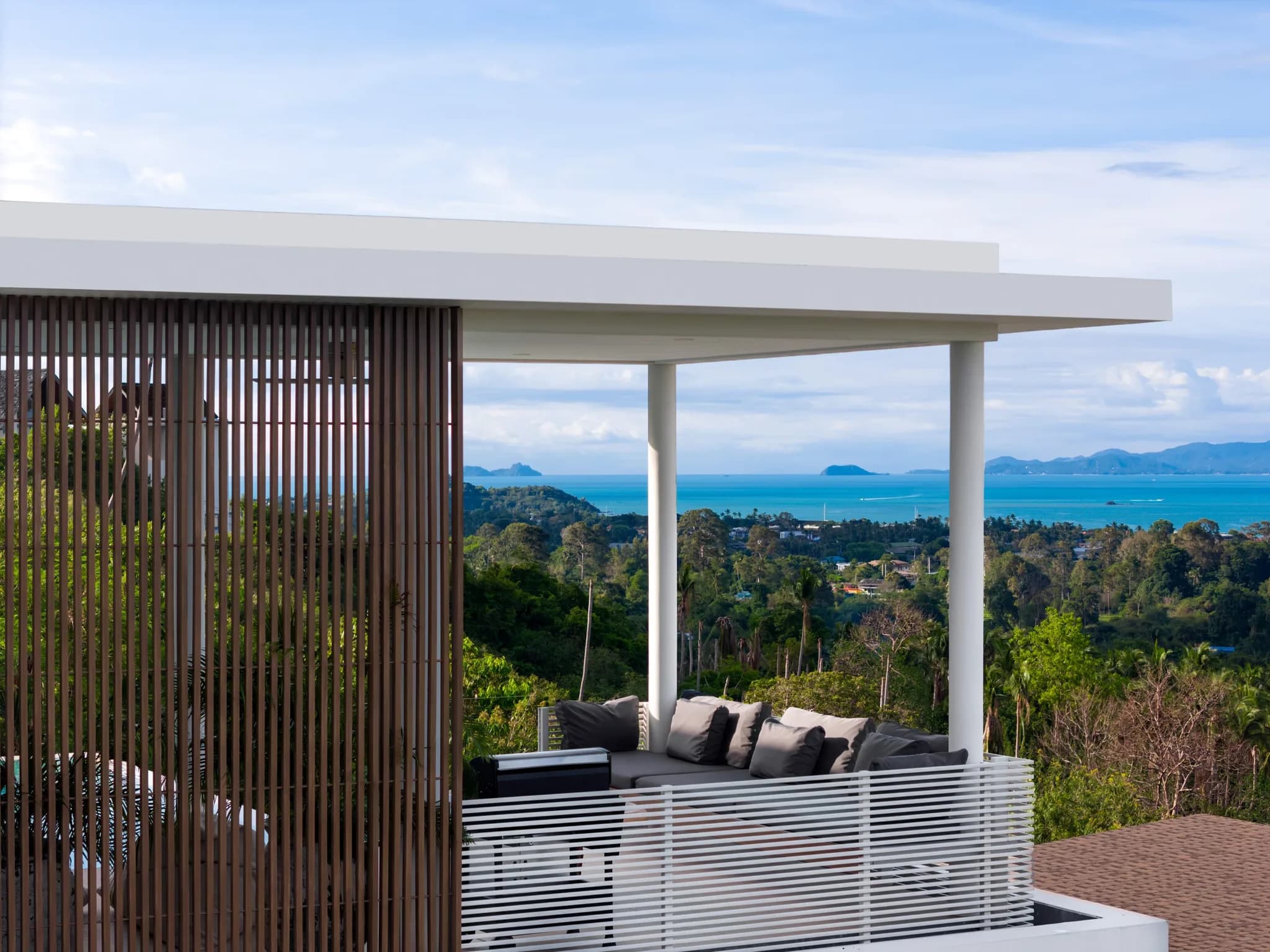 Magnificent 4 bedroom sea view villa with an easy access in Bophut area – VIL0493 — vignette 2