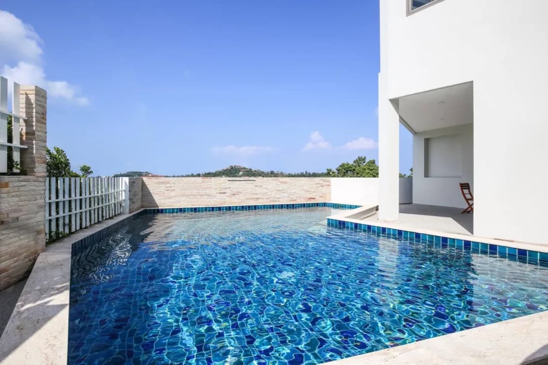 Huge 4 bedroom villa with a sea view and pool + separate entrance 2 bedroom apartment in Plai Laem – VIL0494 — thumbnail 3