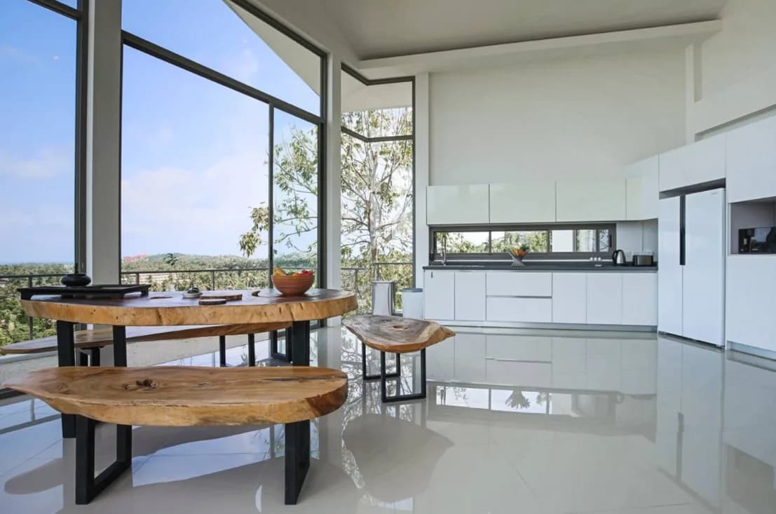 Huge 4 bedroom villa with a sea view and pool + separate entrance 2 bedroom apartment in Plai Laem – VIL0494 — thumbnail 4