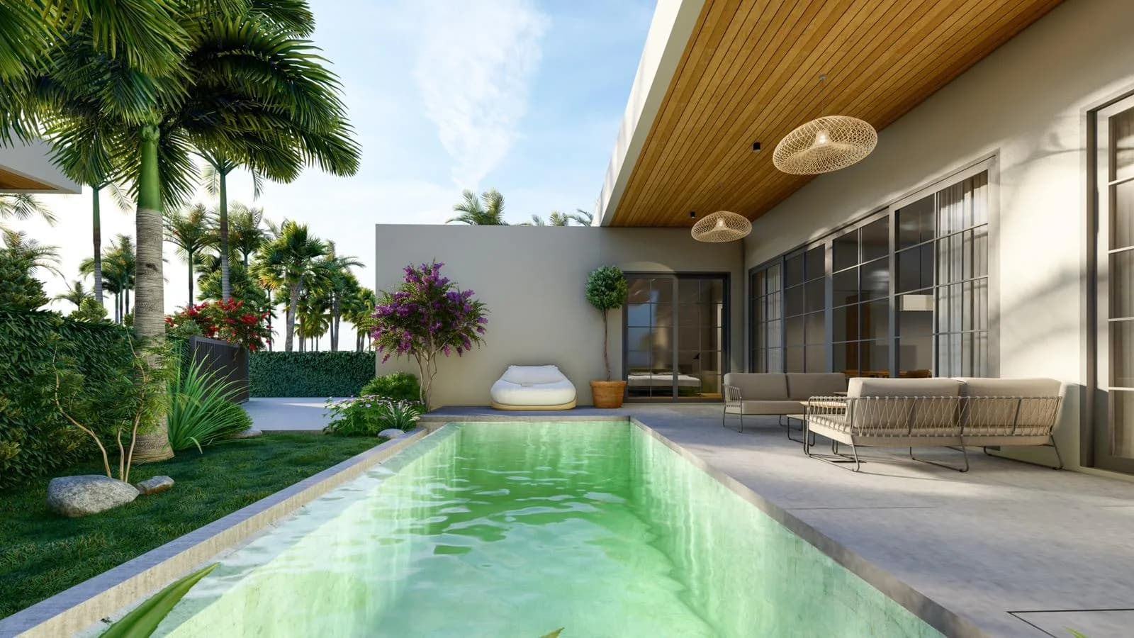 2,3 and 4 bedroom villas with a private pool in Maenam area – VIL0502 — thumbnail 4