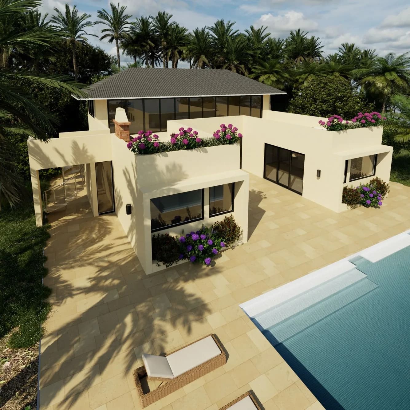3 Bedroom villa with a views over the sea and 5 islands in Lipa Noi area – VIL0504 — view 1