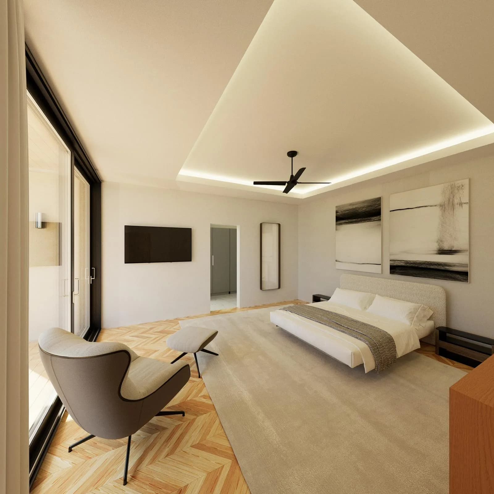 Modern 2 bedroom villa with a sea view in a secluded area of Lipa Noi – VIL0505 — thumbnail 3