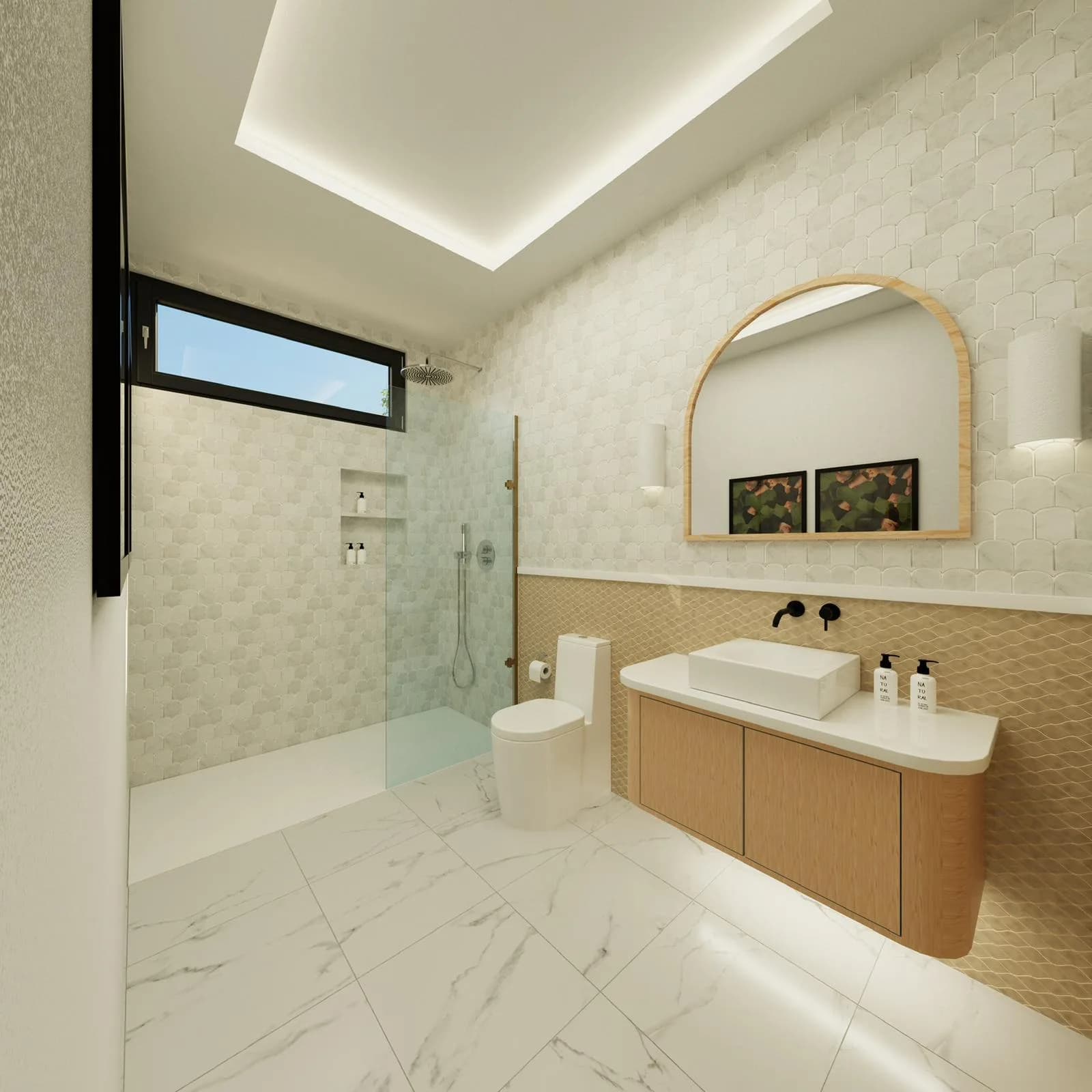 Modern 2 bedroom villa with a sea view in a secluded area of Lipa Noi – VIL0505 — thumbnail 4