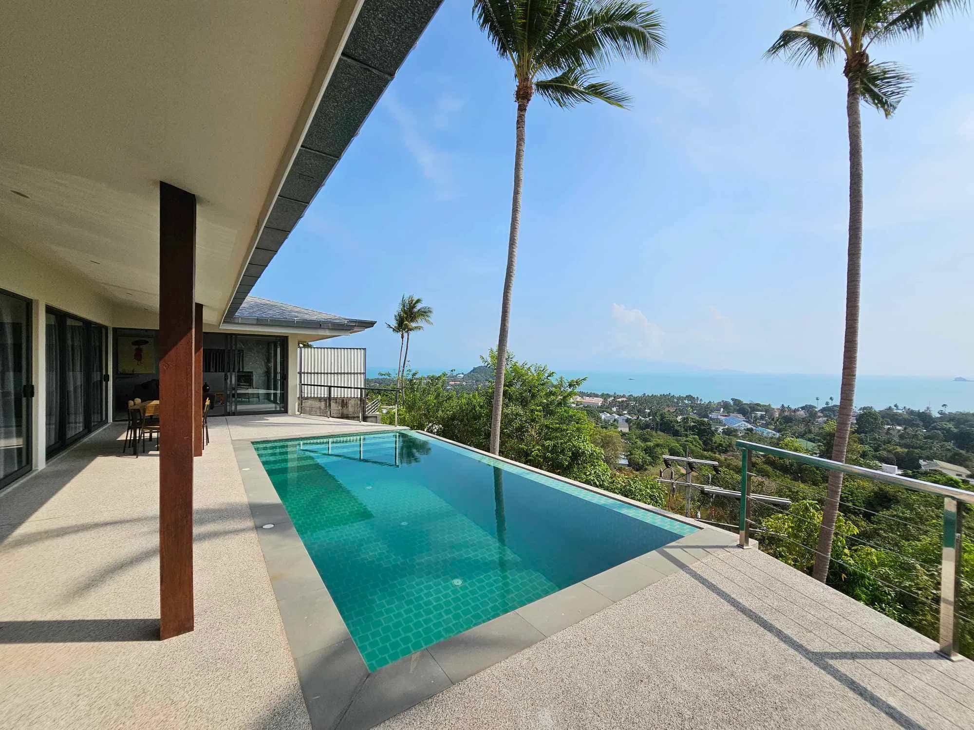 sea view villa with 3 bedrooms and a private pool in Bophut – VIL0506 — view 1