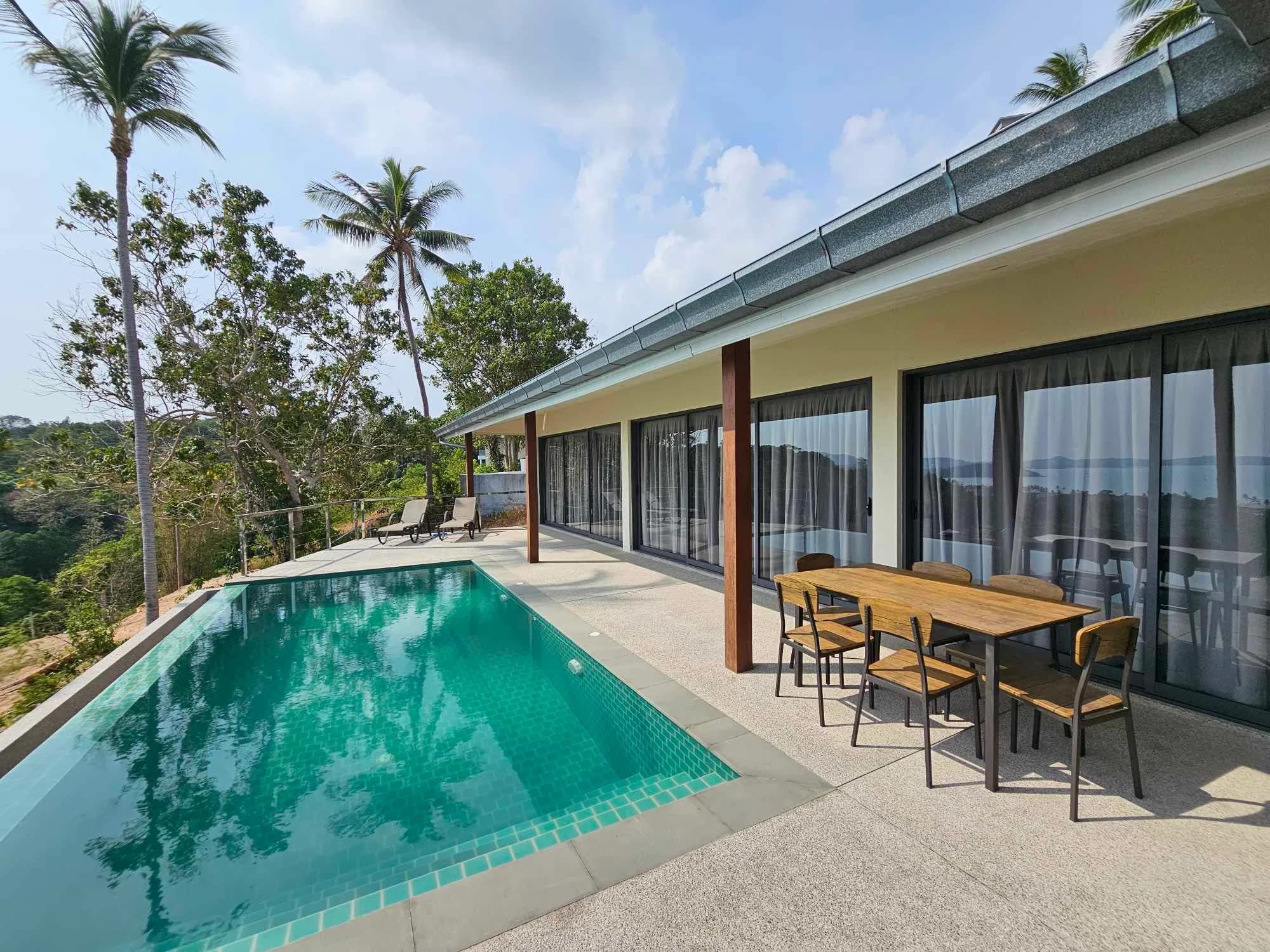 sea view villa with 3 bedrooms and a private pool in Bophut – VIL0506 — thumbnail 2