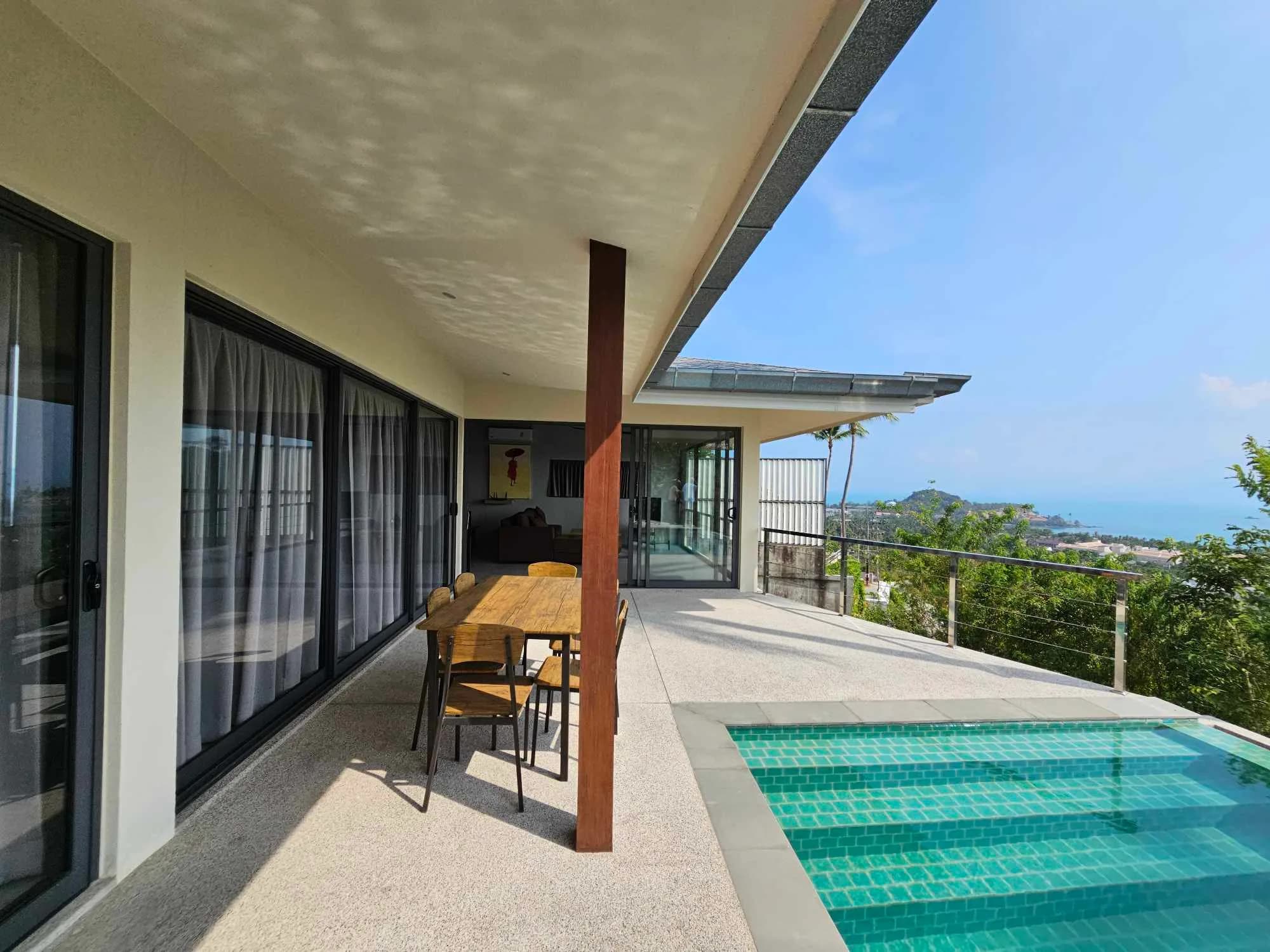 sea view villa with 3 bedrooms and a private pool in Bophut – VIL0506 — thumbnail 5