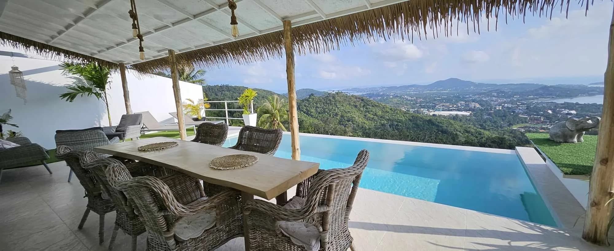 3 bedroom villa with a cinema room and amazing sea views in Chaweng – VIL0507 — view 1
