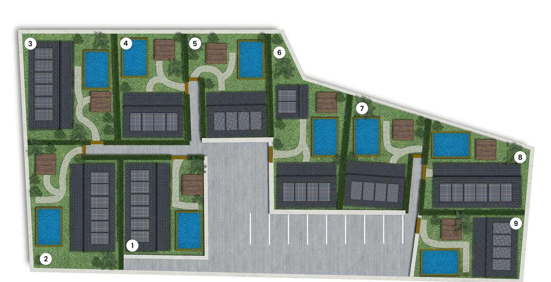 Eco friendly 1 and 2 bedroom private pool villas in central area walking distance to Bophut beach – VIL0508 — thumbnail 2