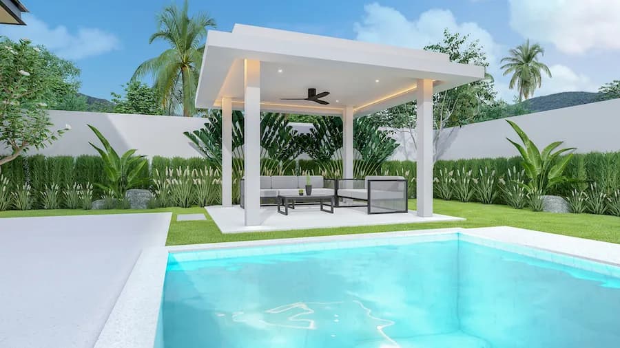 2,3,4 bedroom private pool villas in Bali style in a high demand Bophut area – VIL0510 — thumbnail 4