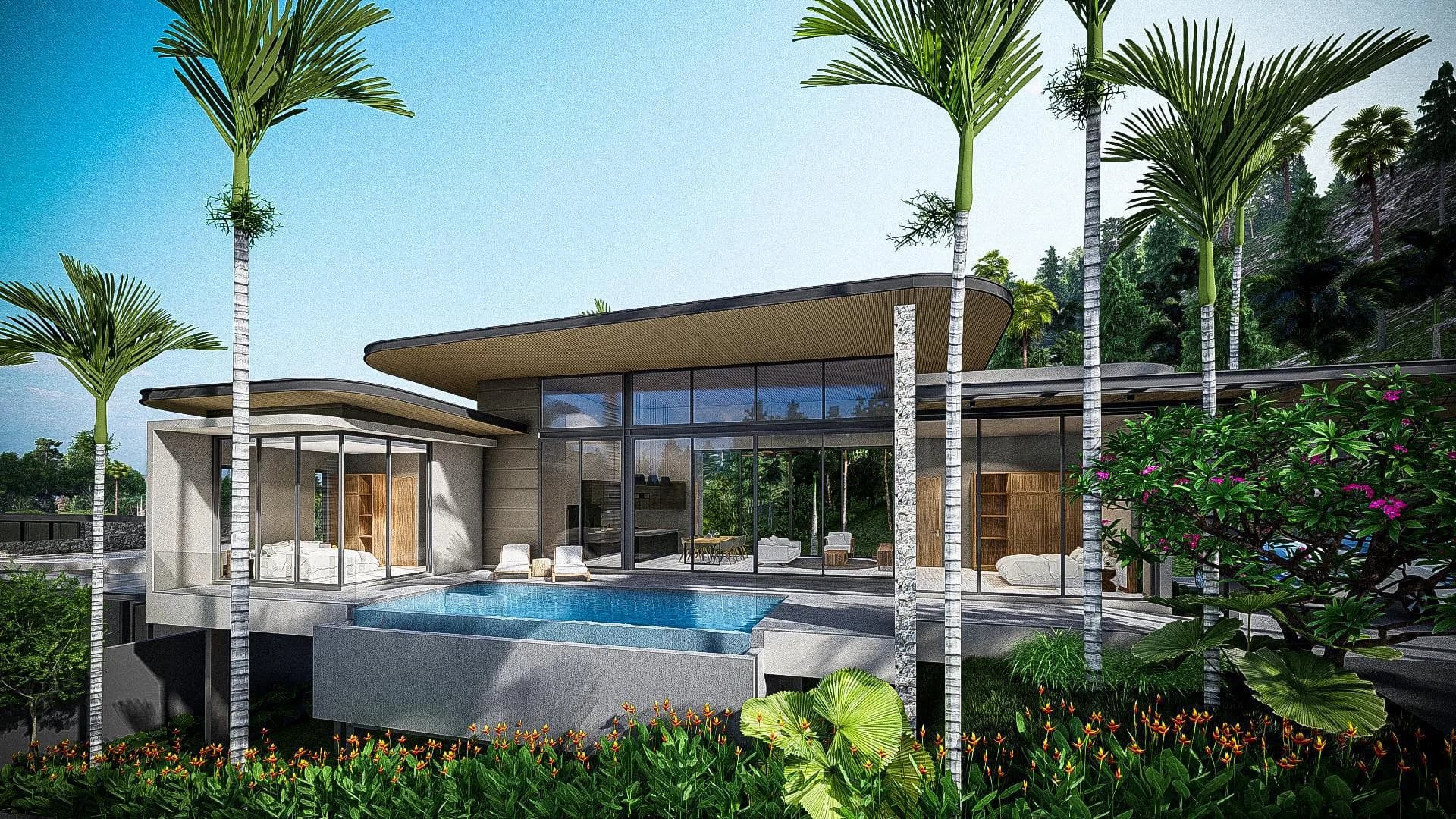 3 Bedroom villas with a private pool in Maenam area – VIL0517 — thumbnail 4