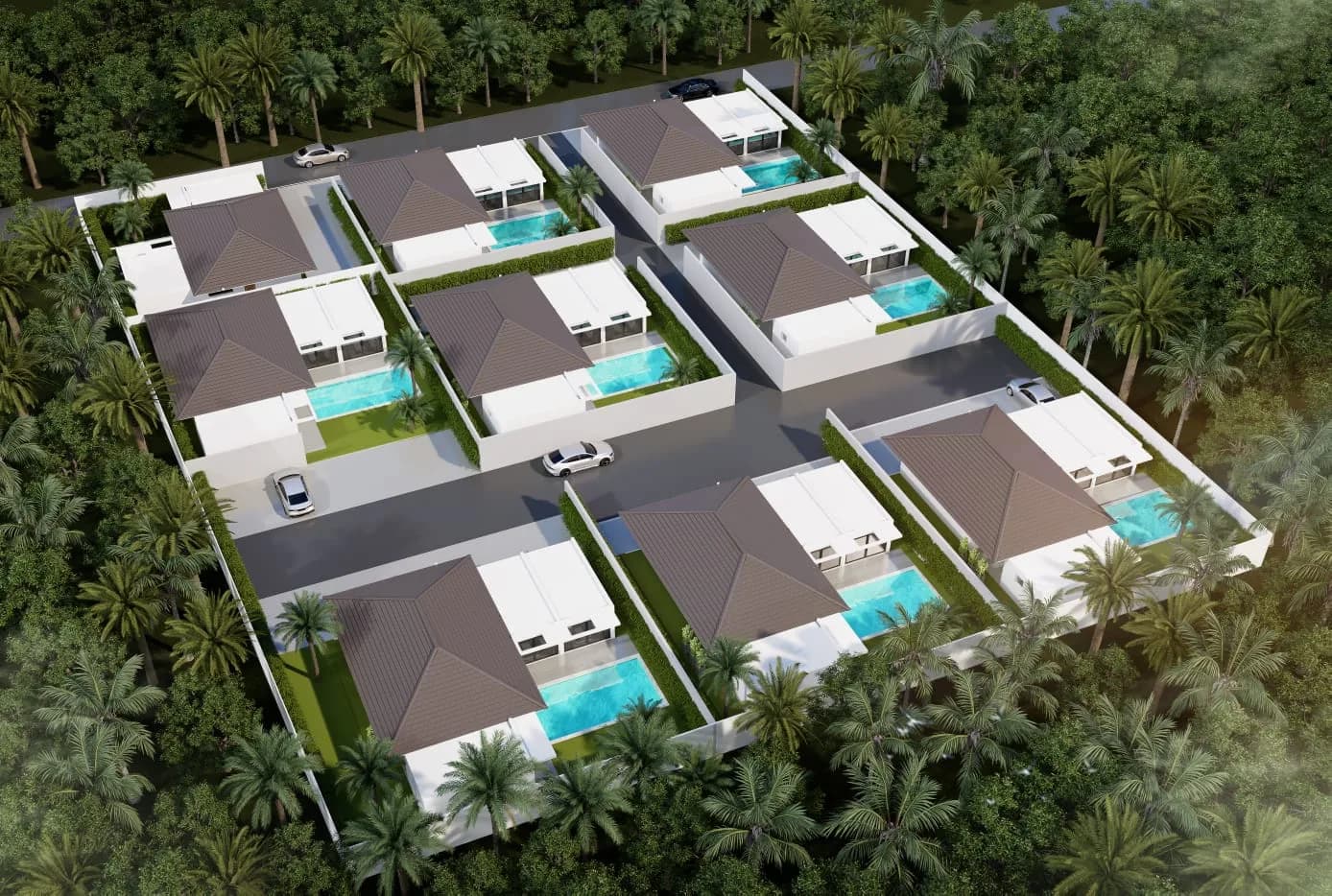 2 and 3 bedroom villas with a private pool at an affordable price in Bophut – VIL0522 — thumbnail 2