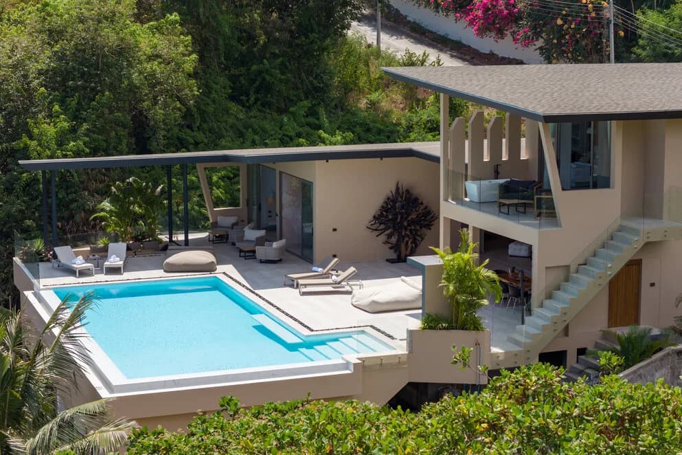 Breathtaking 4 bedroom villa with a private pool and sea views in Bophut – VIL0523 — thumbnail 2