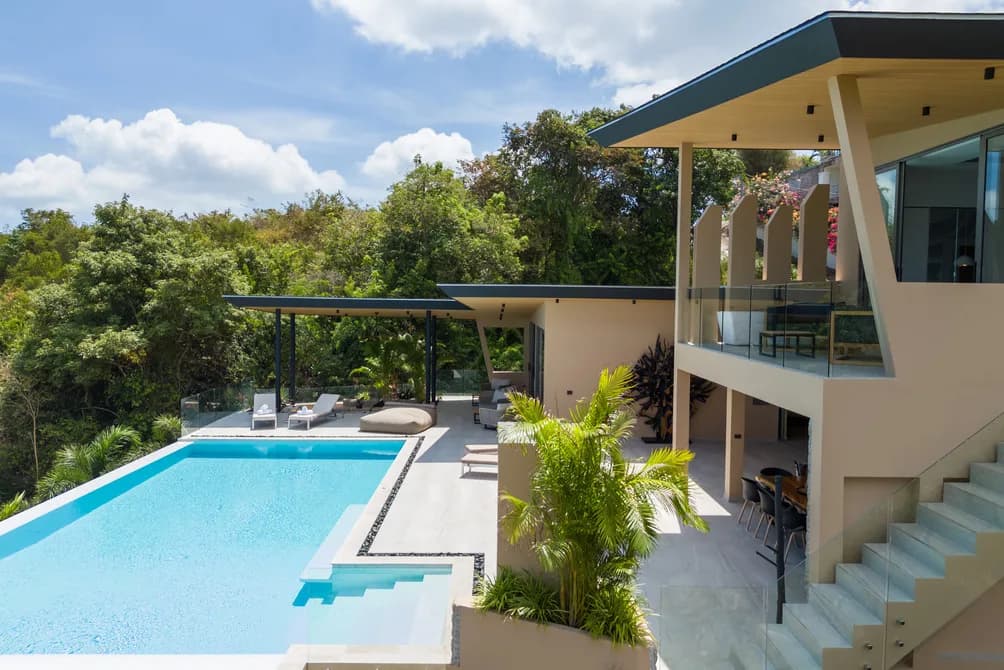Breathtaking 4 bedroom villa with a private pool and sea views in Bophut – VIL0523 — thumbnail 4
