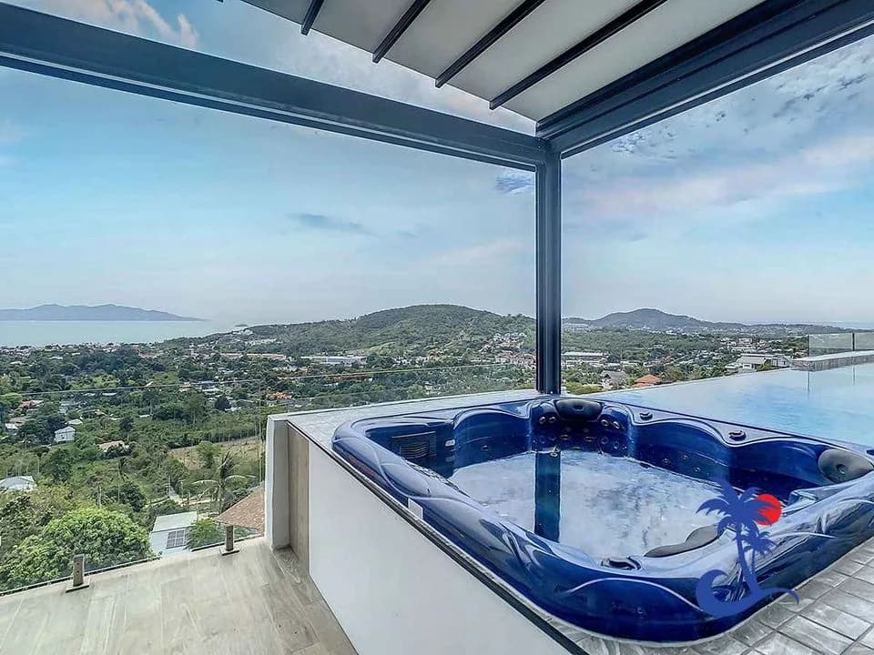 3 Bedroom sea view villa in Bophut hills – VIL0526 — thumbnail 2