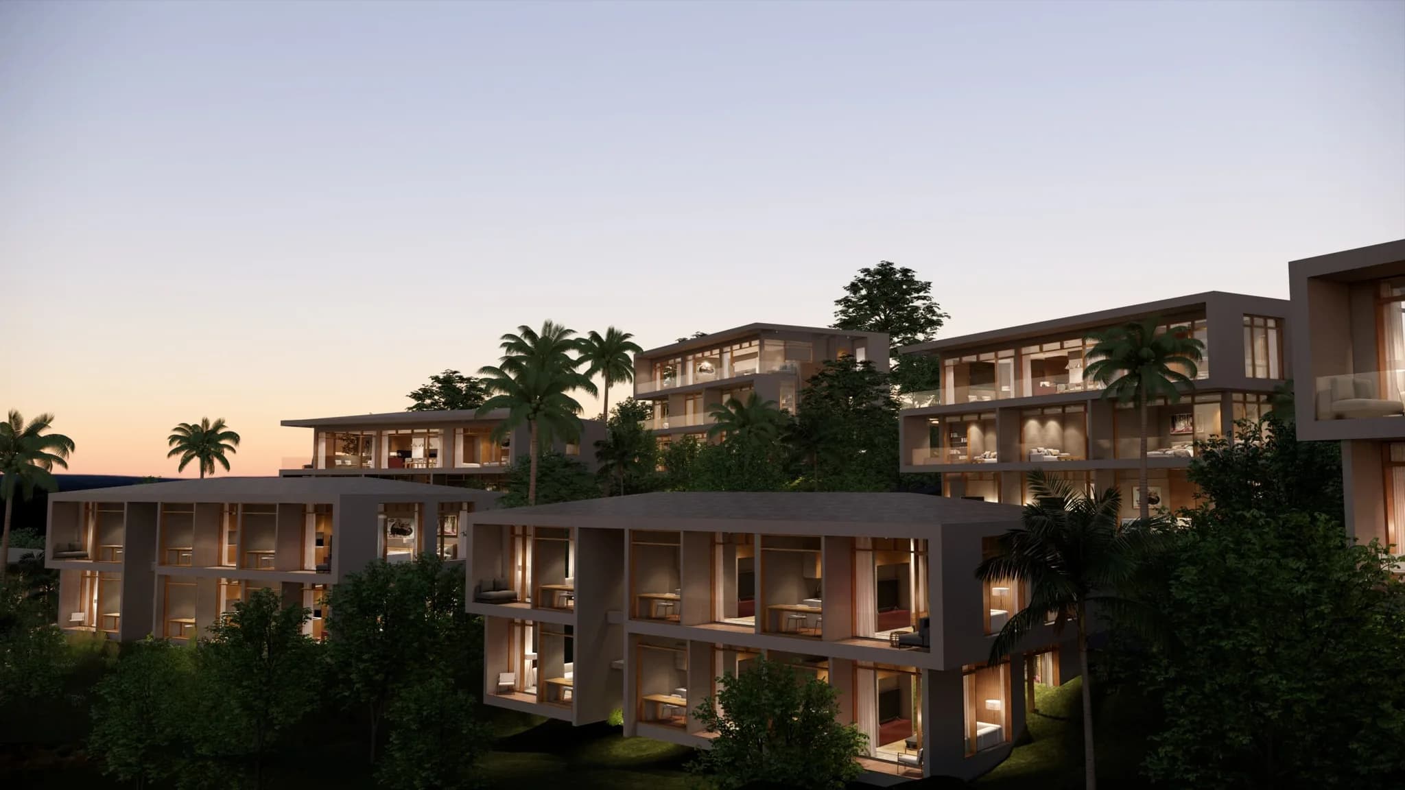 Two bedroom apartments in a luxury development in Lamai – VIL0531 — view 1