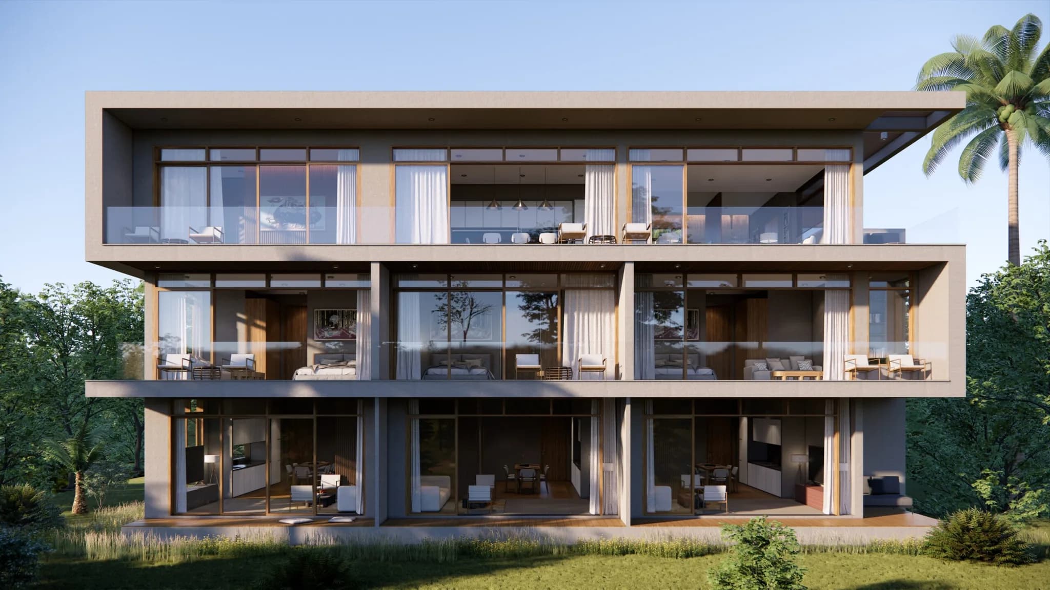 penthouse in a luxury apartment development in Lamai – VIL0532 — thumbnail 3