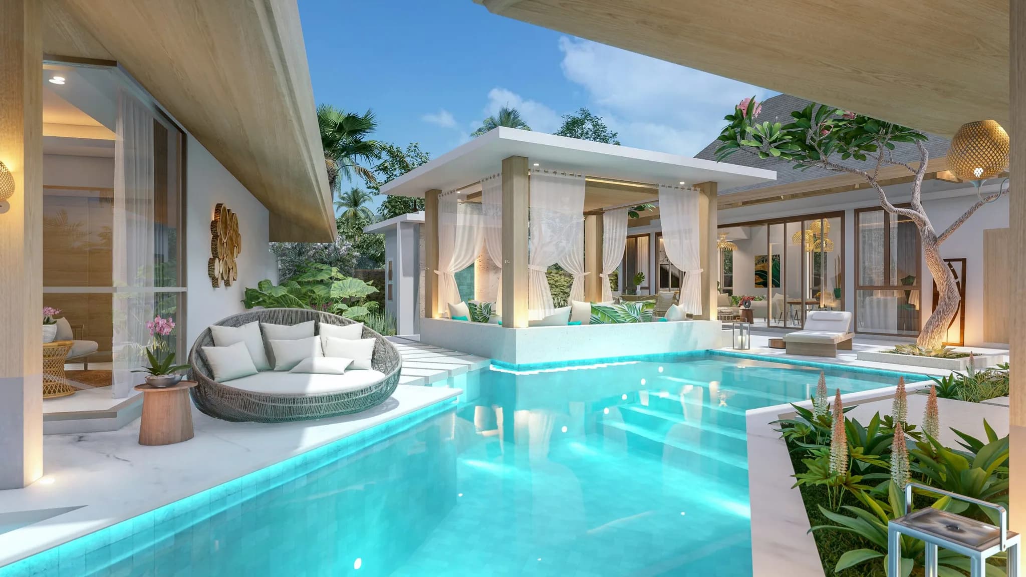 Magnificent 3 bedroom Bali style villas with a private pool in Bang Makham – VIL0534 — thumbnail 4