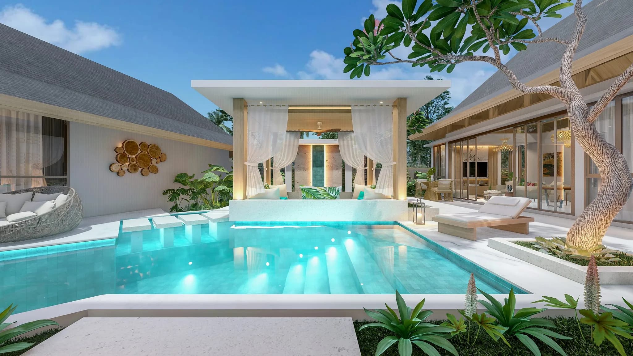 Magnificent 3 bedroom Bali style villas with a private pool in Bang Makham – VIL0534 — thumbnail 5