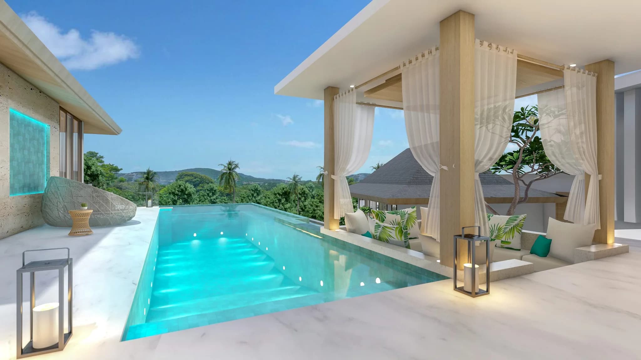 3+1 Bedroom Bali style villas with a private pool 900 meters from the beach – VIL0535 — vignette 5
