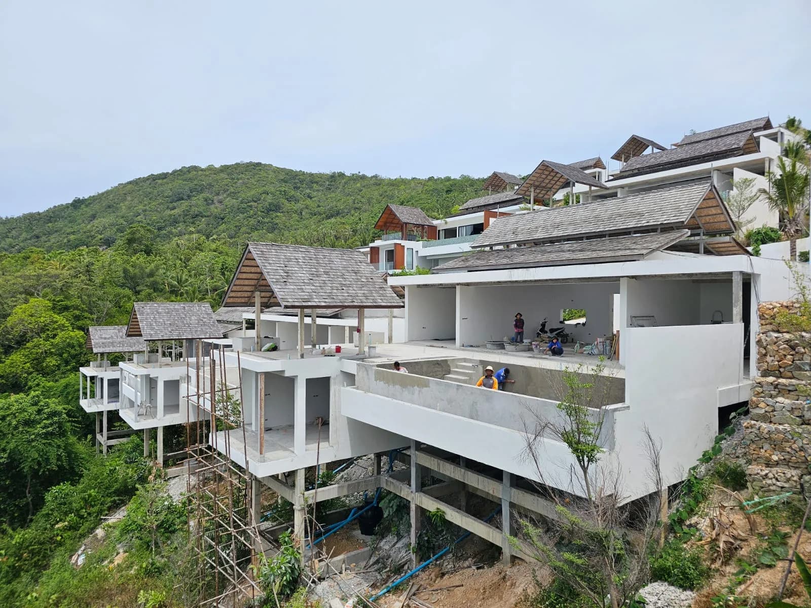 Magnificent 3 bedroom stunning sea view villas in a modern Thai style in Bang Por – VIL0537 — thumbnail 2