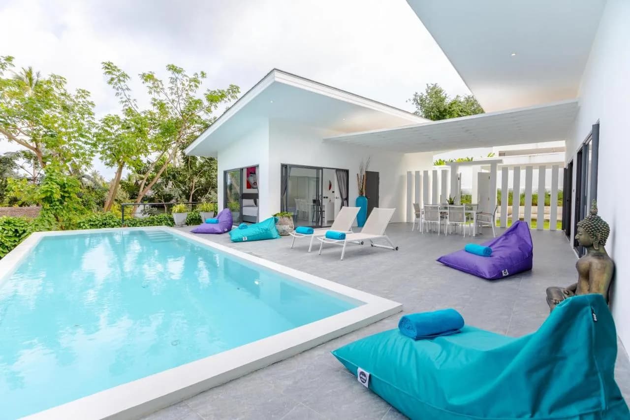 4 bedroom private pool villa in Chaweng Noi 500 meters from the beach – VIL0538 — view 1