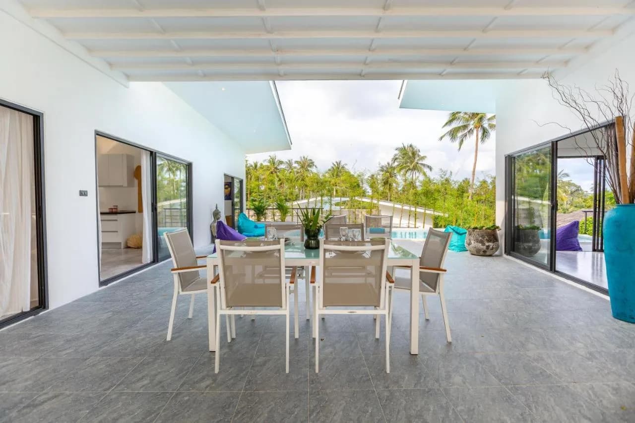 4 bedroom private pool villa in Chaweng Noi 500 meters from the beach – VIL0538 — thumbnail 4