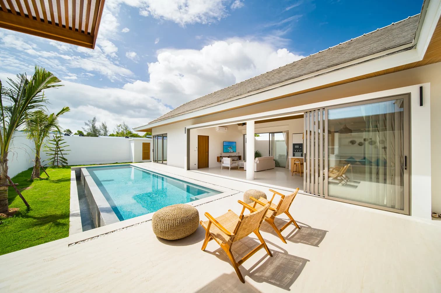 Bali style 3 bedroom villa with a private pool 7 minute walk from Bangrak beach – VIL0542 — thumbnail 2