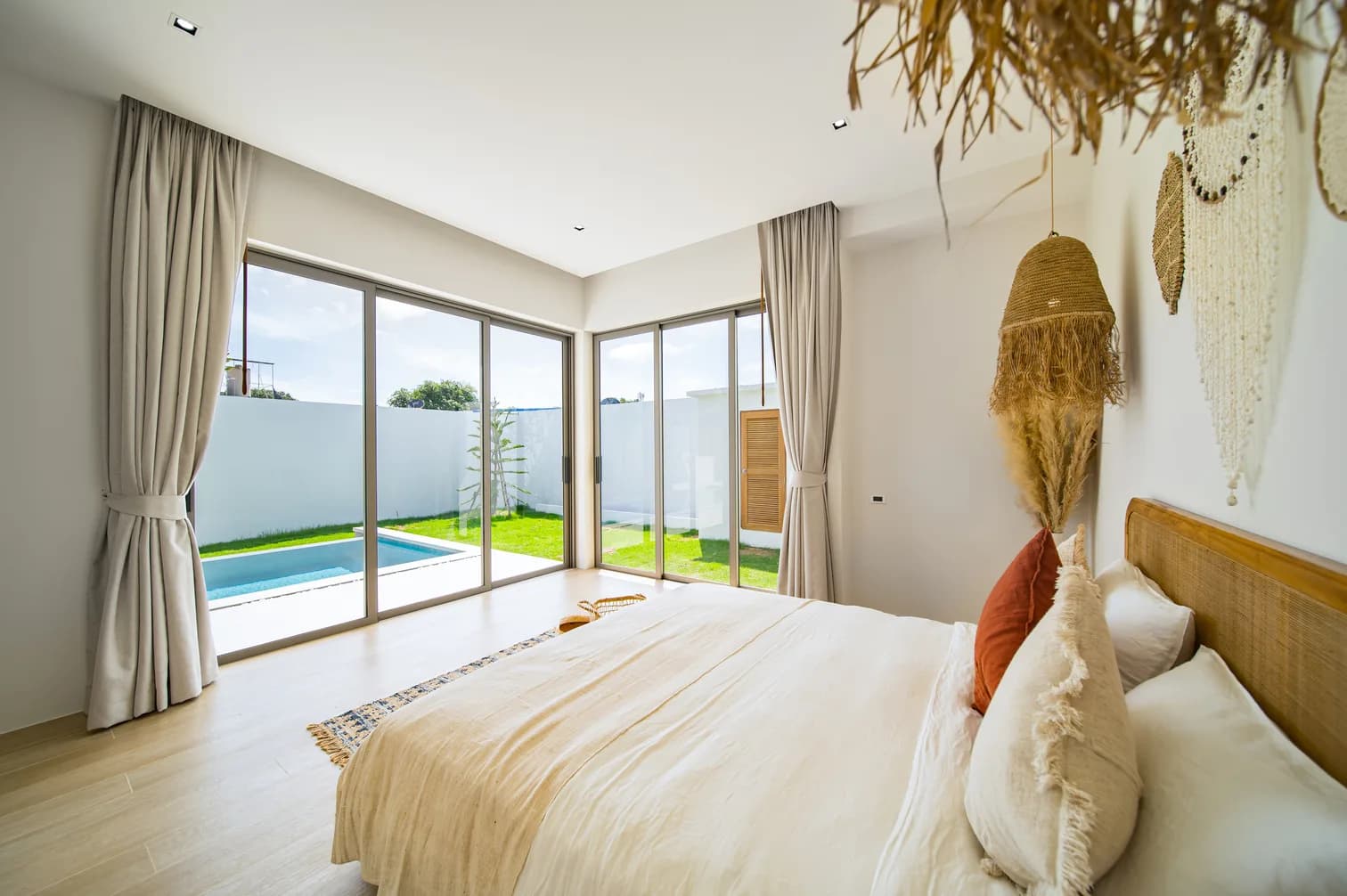 Bali style 3 bedroom villa with a private pool 7 minute walk from Bangrak beach – VIL0542 — thumbnail 5