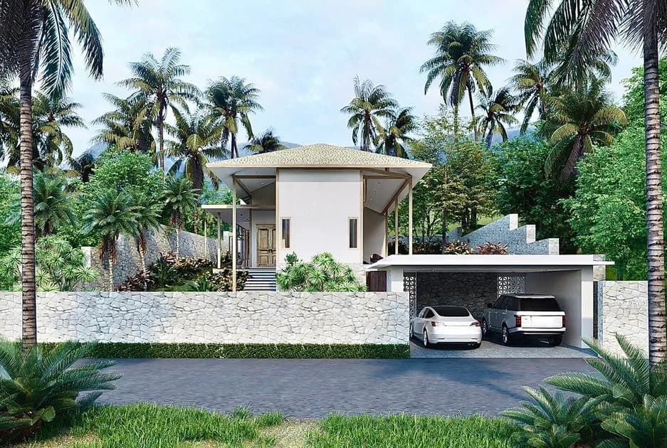 3 bedroom villas with a private pool on a big land plots in quite area of Bang Makam – VIL0547 — thumbnail 2