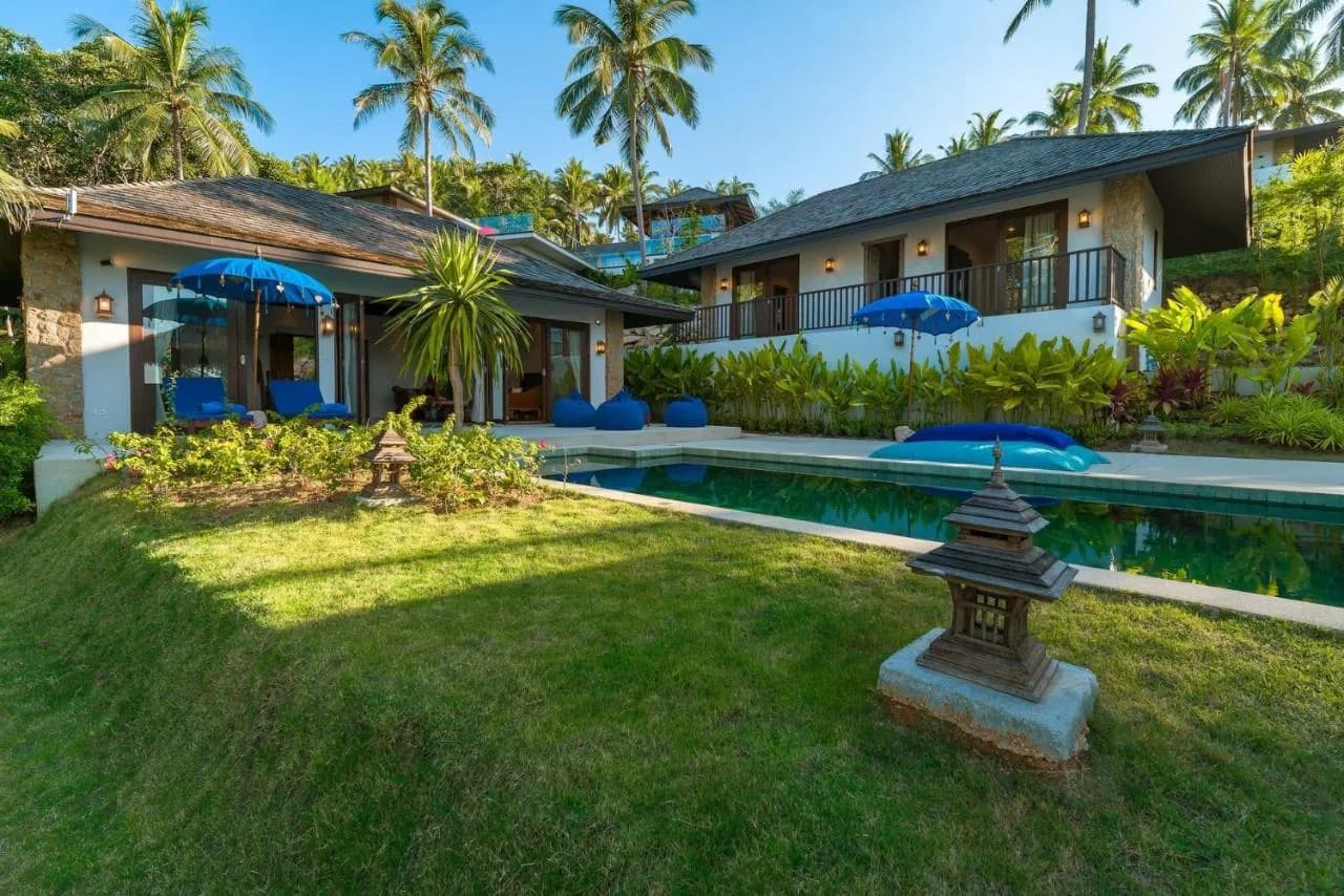 Balinese style 2 bedroom villa with a sea view and a private pool in Chaweng Noi – VIL0554 — thumbnail 2
