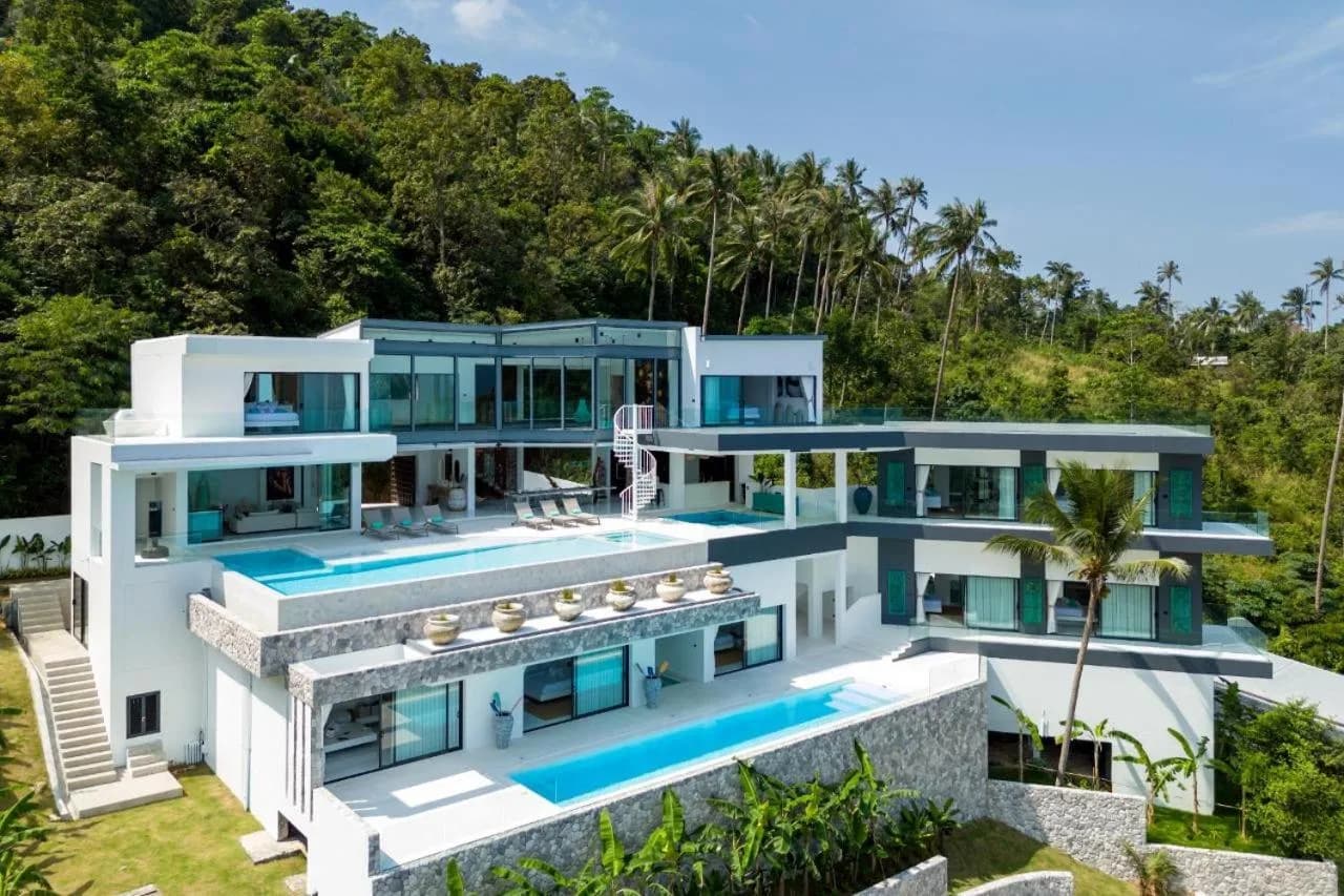 Exclusive 9 bedroom villa with 180° panoramic sea views in Bang Por – VIL0557 — view 1