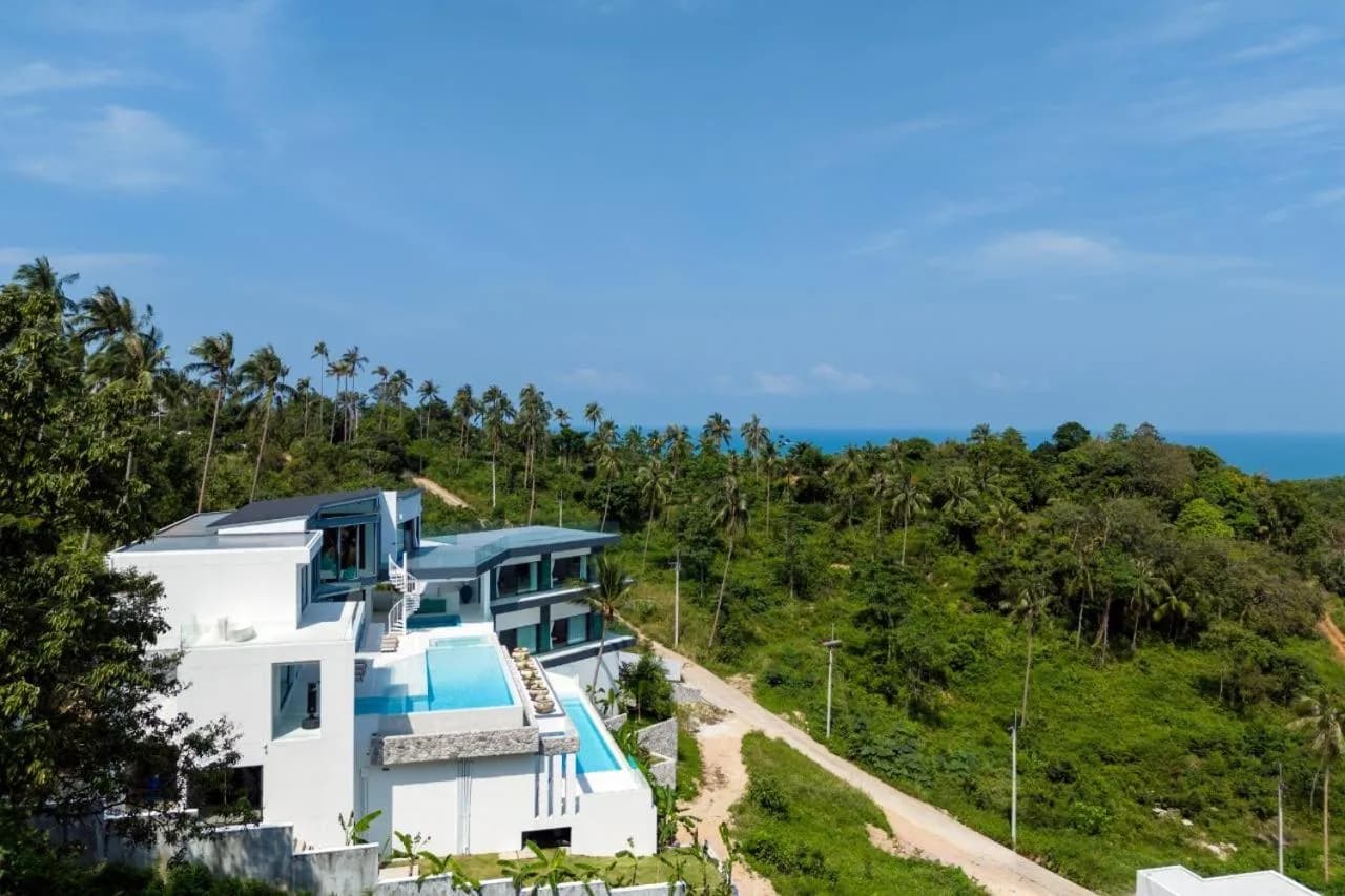 Exclusive 9 bedroom villa with 180° panoramic sea views in Bang Por – VIL0557 — thumbnail 4