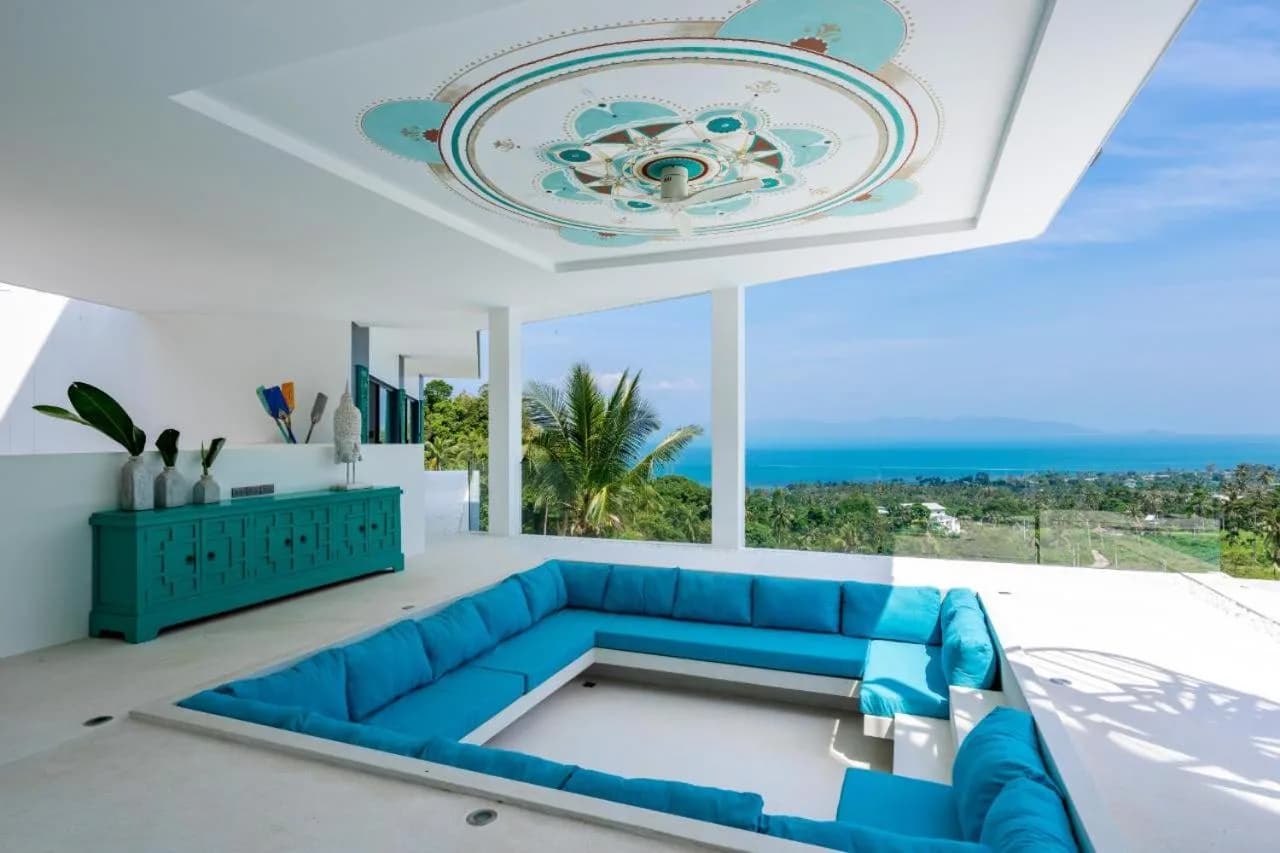 Exclusive 9 bedroom villa with 180° panoramic sea views in Bang Por – VIL0557 — thumbnail 6