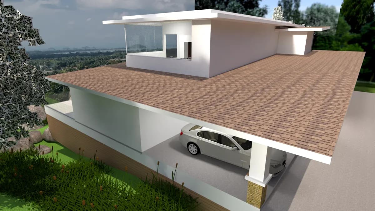 Spacious 4 bedroom villa with beautiful sea views in Bophut area – VIL0561 — thumbnail 3