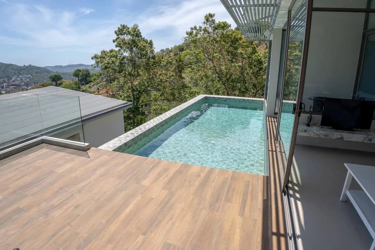 Affordable 3 bedroom villa with a pool and sea views in Bophut – VIL0562 — thumbnail 4