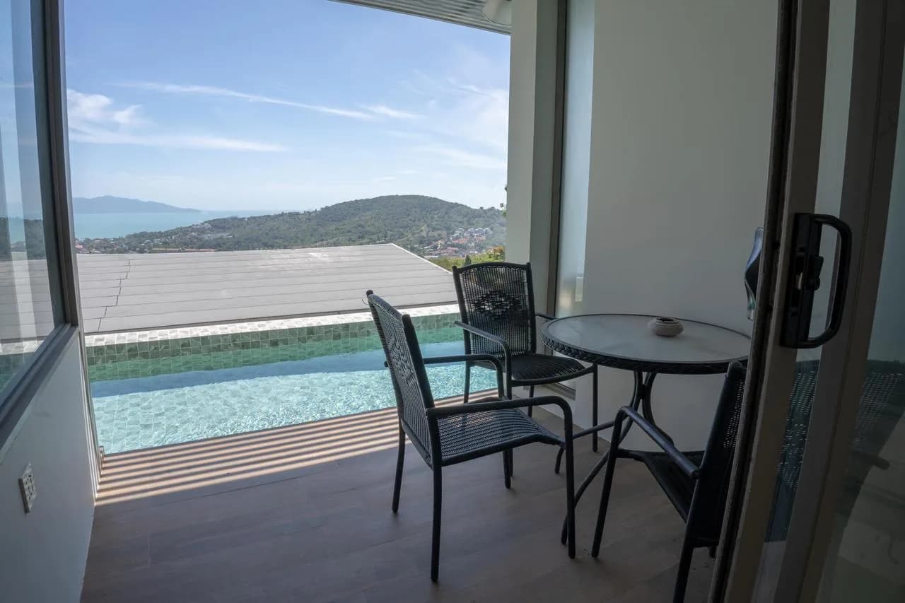 Affordable 3 bedroom villa with a pool and sea views in Bophut – VIL0562 — thumbnail 5